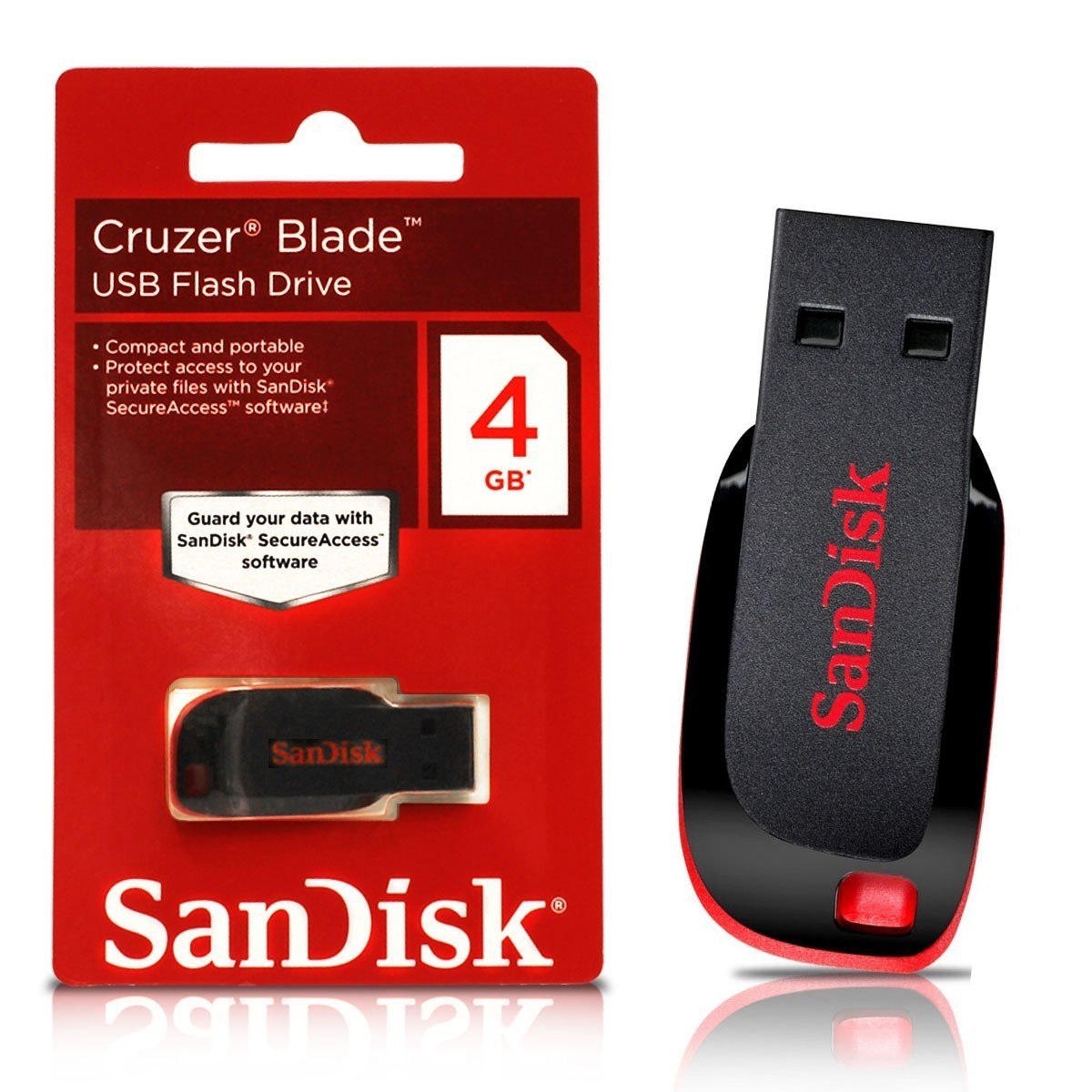 Beginner Rijpen criticus Sandisk Cruzer Blade USB 4GB Flash Drive - KSH 550