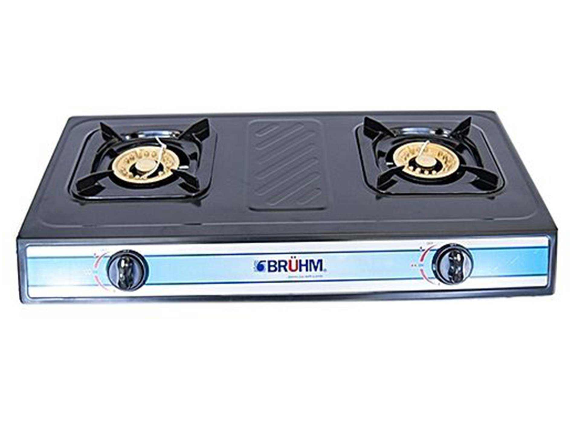 bruhm 2 burner gas stove