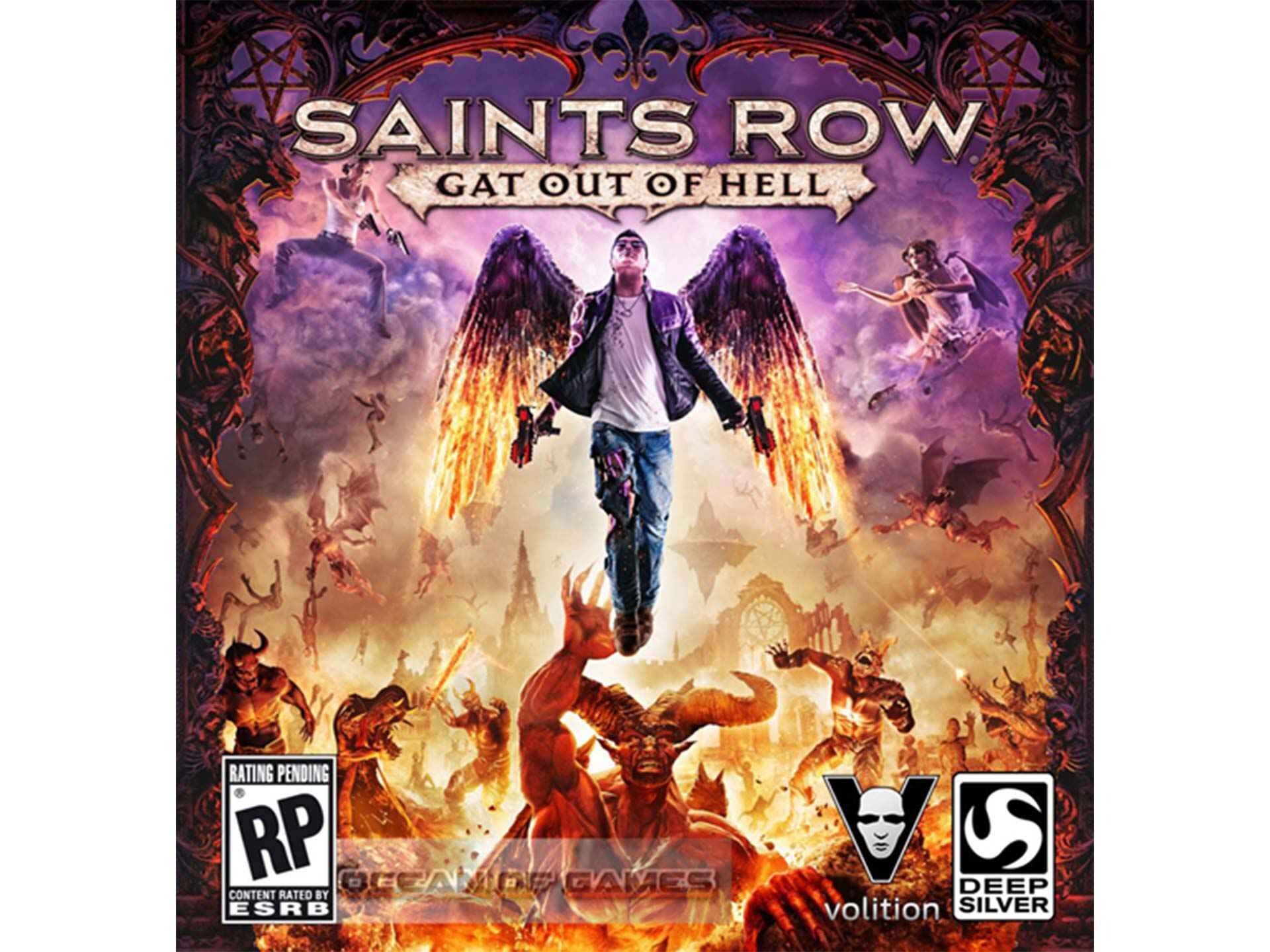 saints row gat out of hell wallpaper