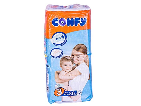 confy baby diapers medium count 36 ksh 800